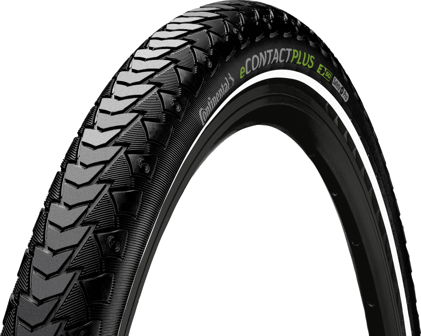 Continental eCONTACT Plus Draht 20" Drahtreifen schwarz-reflex