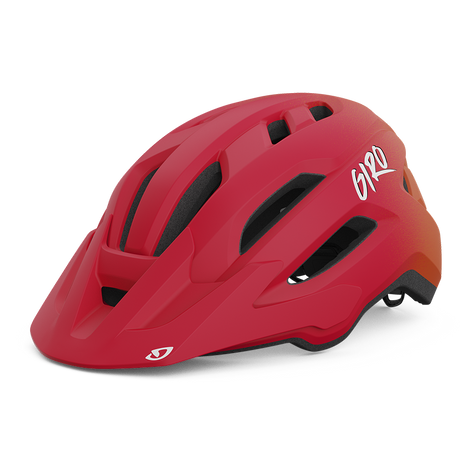 Giro Fixture II Y Helm matte red fade
