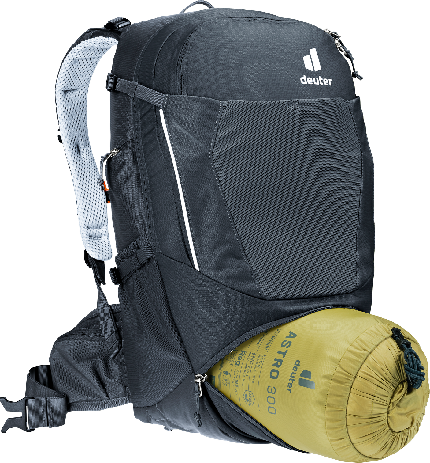 deuter Trans Alpine 24 Fahrradrucksack black