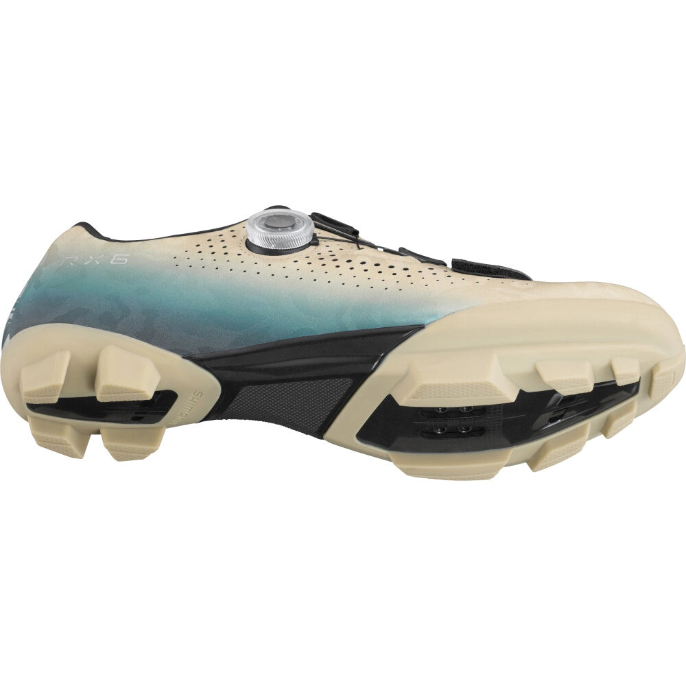 Shimano RX600 Gravel-Schuhe beige/blue