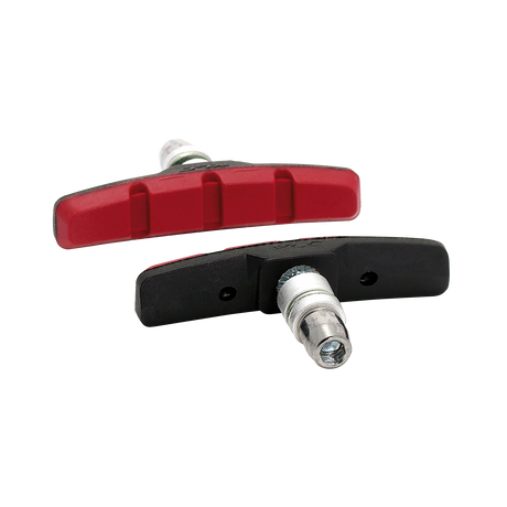 XLC BS-V01 V-Brake Brake Pads 4 Pieces black/red