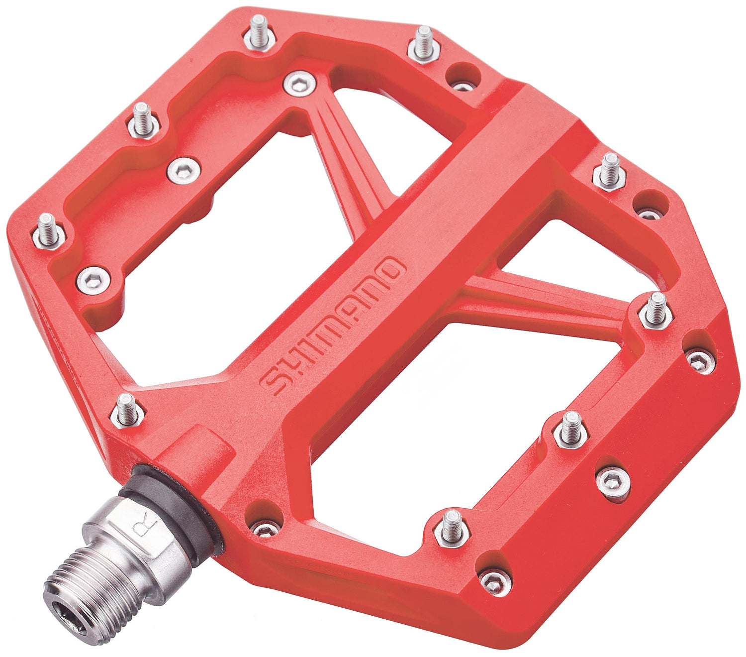 Shimano Flat Pedal PD-GR400 rot