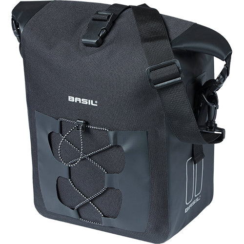 Basil NAVIGATOR WATERPROOF M 12-15 L Seitentasche schwarz