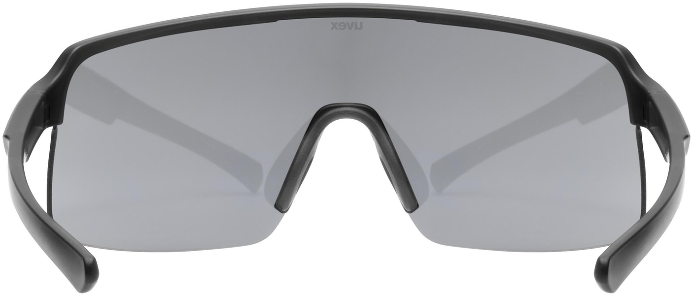 uvex Dyrt Radbrille Black Matt / Mirror Silver