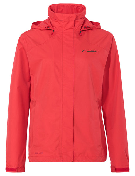 VAUDE Escape Bike Light Jacket Damen rot