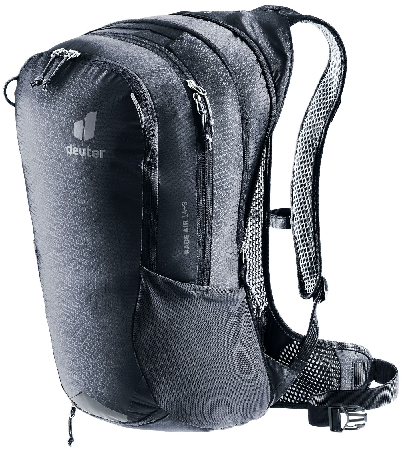 deuter Race Air 14+3 Rucksack schwarz