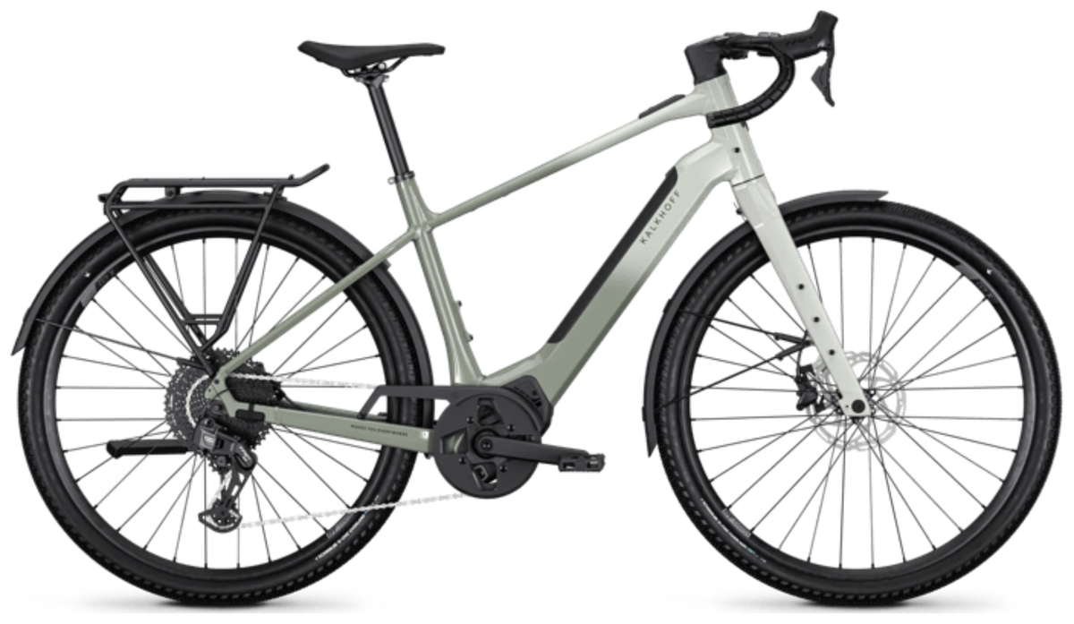 Kalkhoff ENDEAVOUR L TOURING Diamant 400 Aqua Grey /Fennel Green gloss (2027)