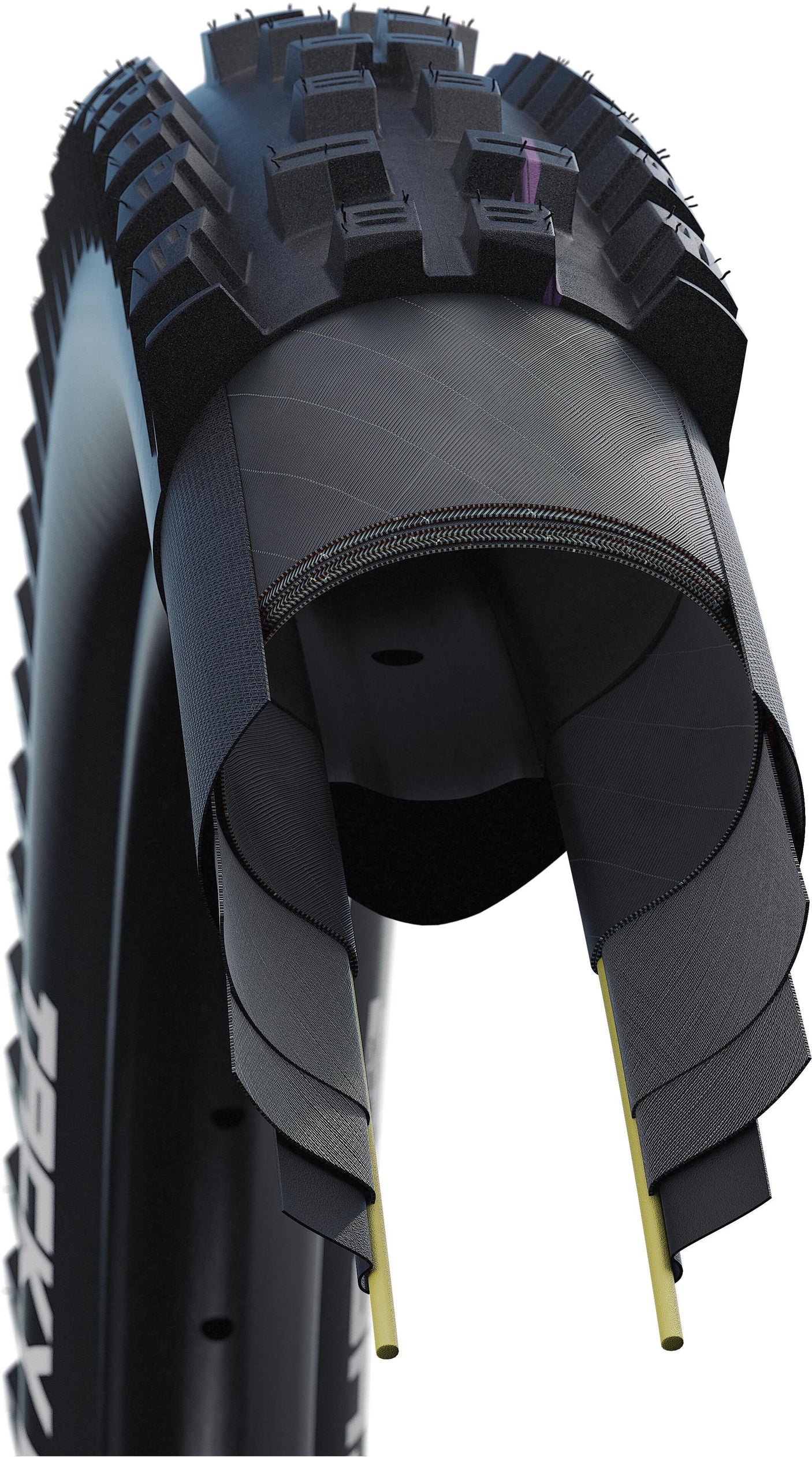 Schwalbe Tacky Chan Evolution Faltreifen 29x2.40" Super Trail TLE SnakeSkin Addix Soft schwarz