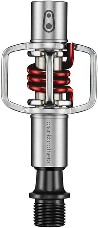 Crankbrothers Eggbeater 1 Pedale silver/red – aktuelle Variante