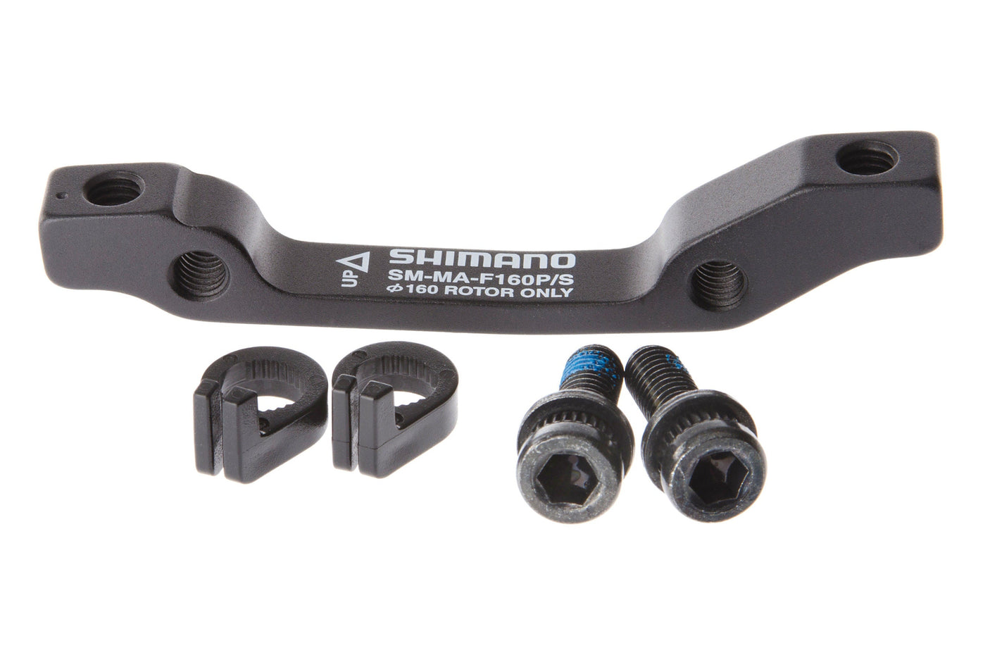 Shimano PM/IS Scheibenbremsadapter Vorderrad 160mm schwarz