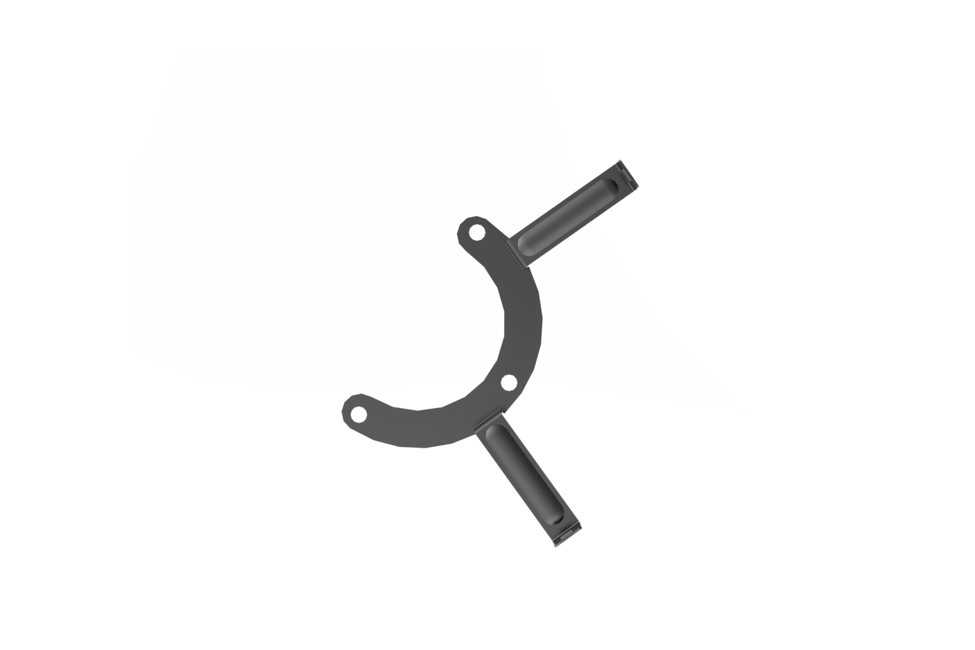 ACID Kettenschutz IC 3.0 Hybrid Tiefeinsteiger Montageplatte