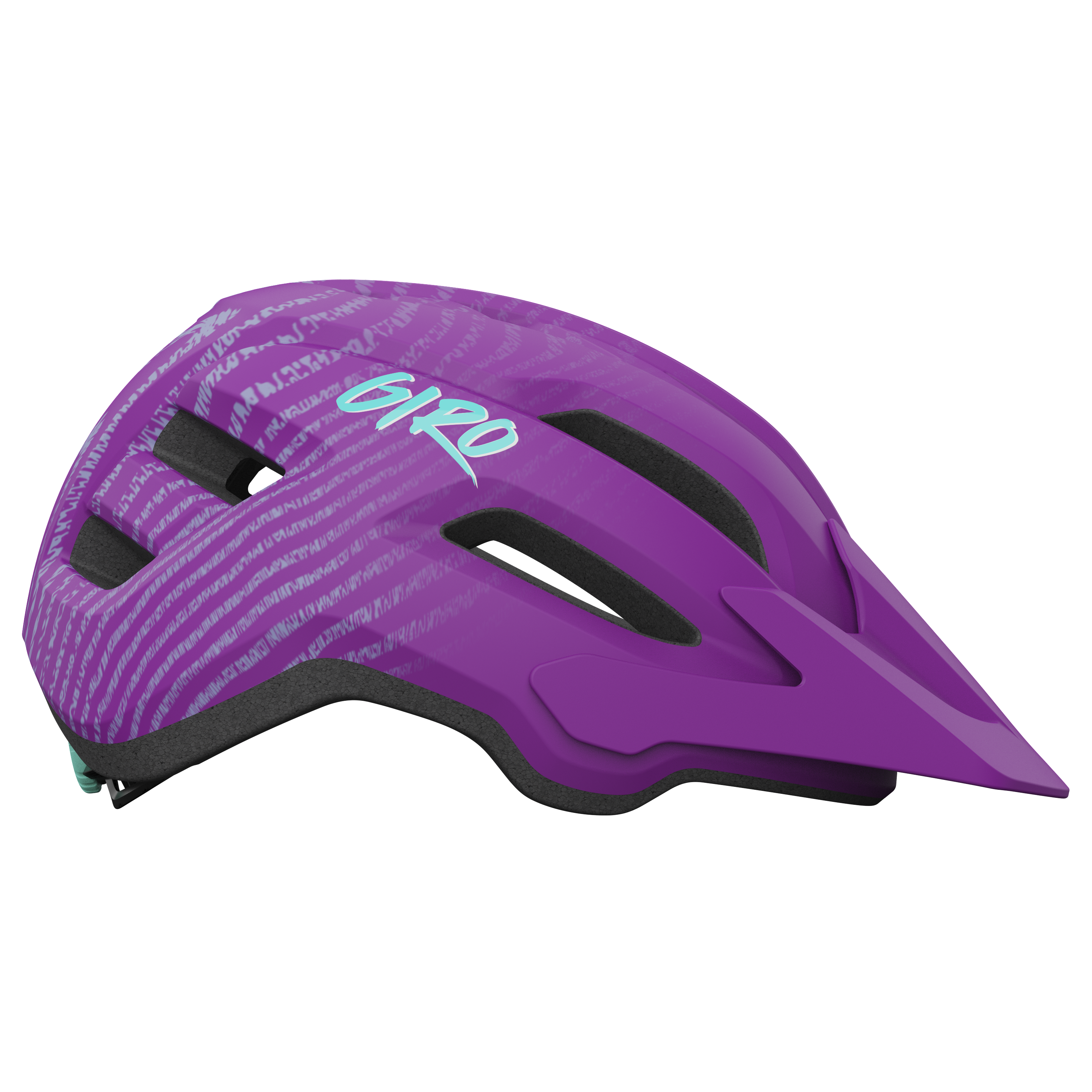 Giro Fixture II Y Helm matte purple ripple