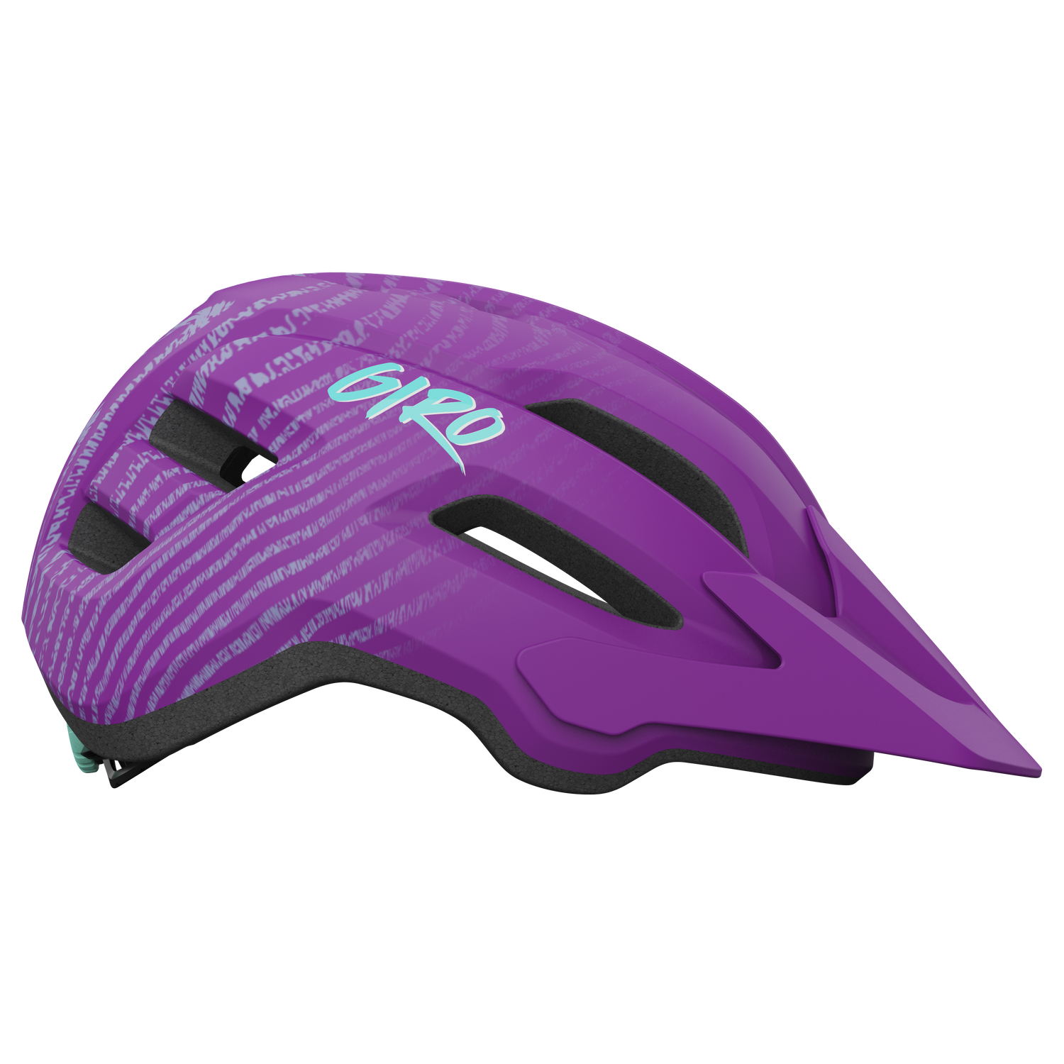 Giro Fixture II Y Helm matte purple ripple