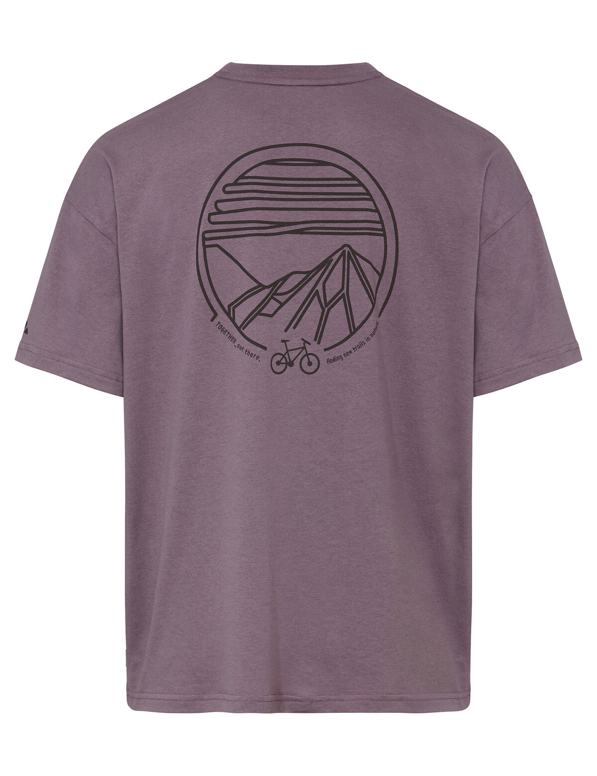 VAUDE Men's Cyclist Casual Shirt purple ash