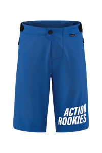 Cube MTB Baggy Short ROOKIE X Actionteam blue – aktuelle Variante