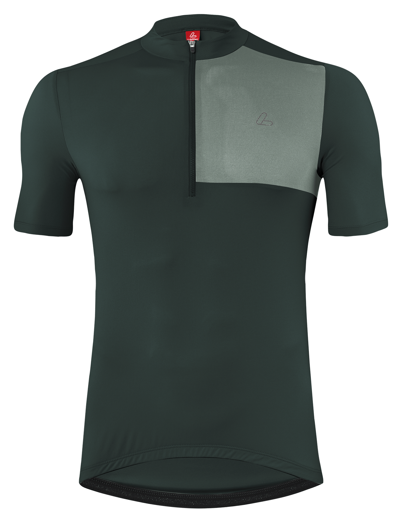 Löffler M Bike Jersey Hz Skys Block Mid Forest