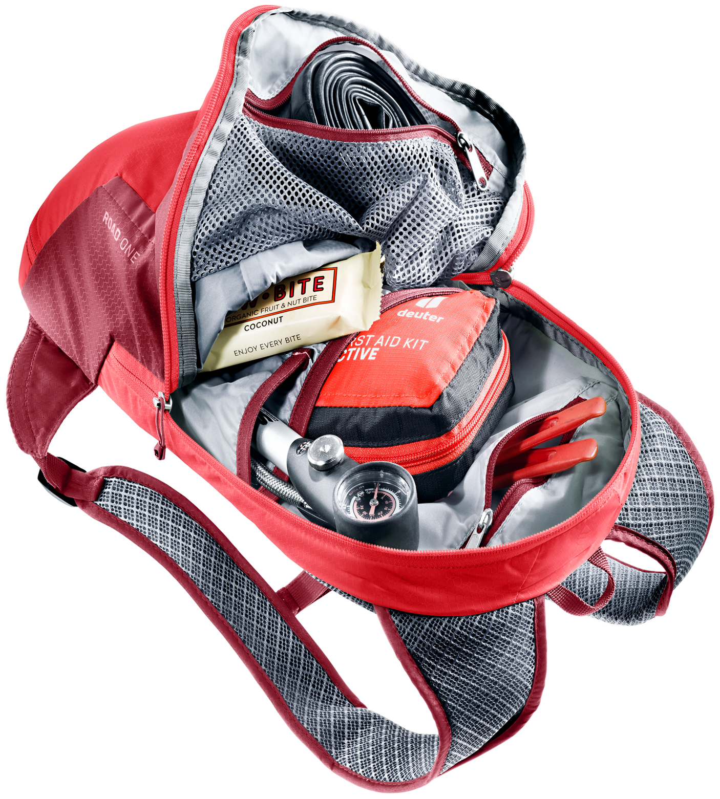 deuter Road One Fahrradrucksack cherry-masala