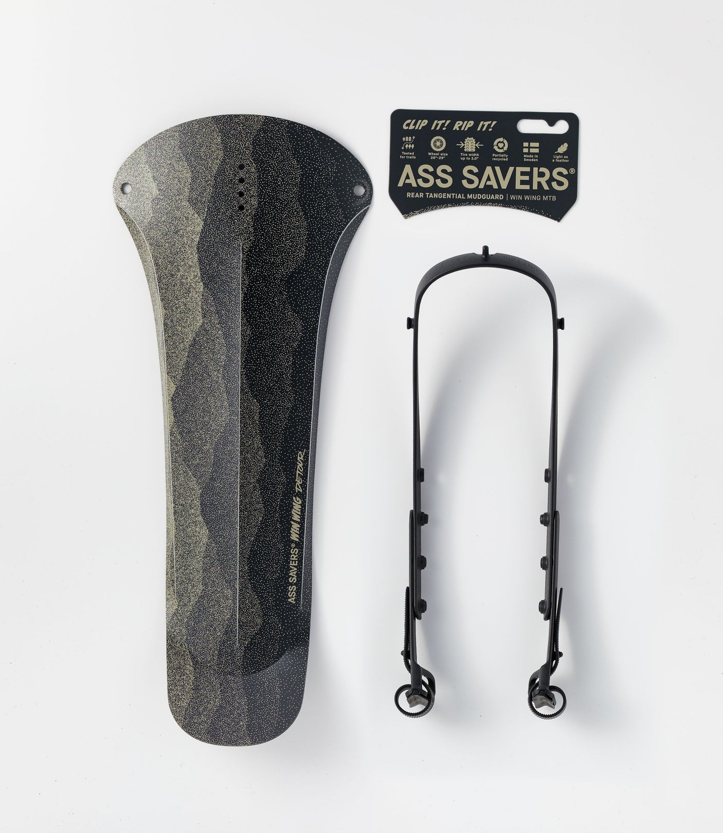 Ass Savers WMS-1 Win Wing MTB Spritzschutz HR detour