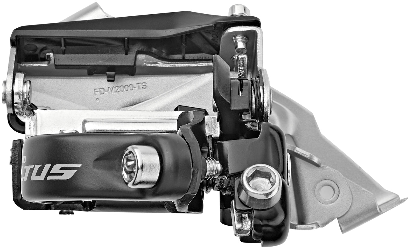 Shimano Altus FD-M2000 Umwerfer 3x9-fach Top Swing Schelle Tief silber/schwarz