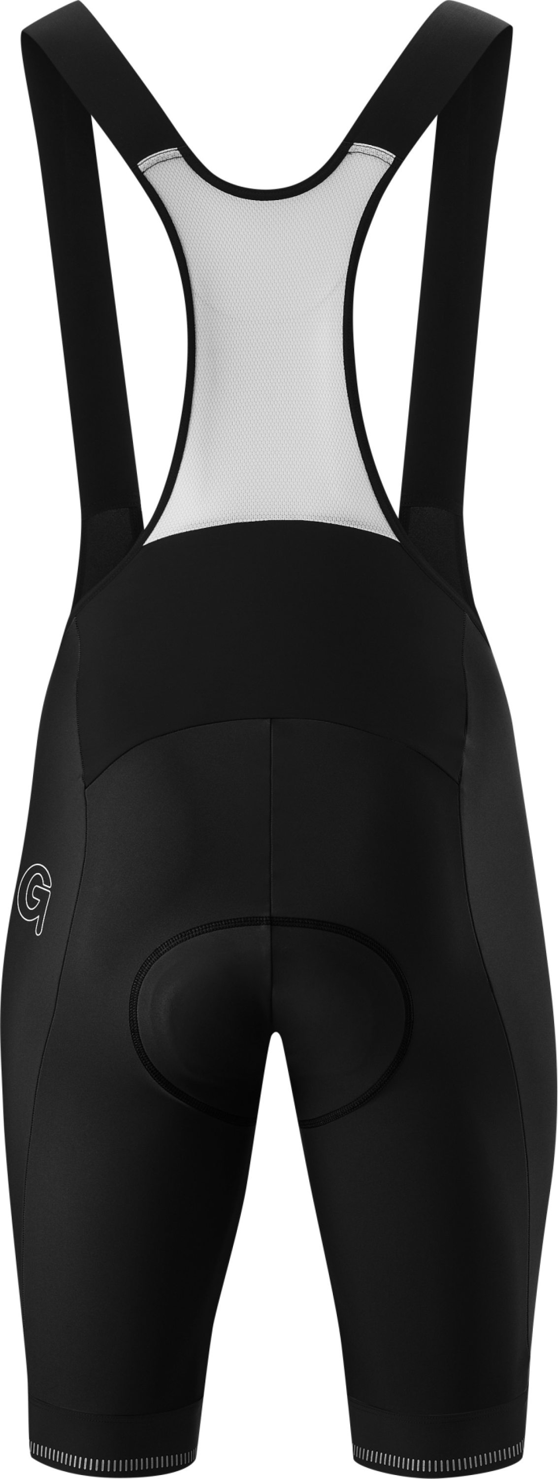 Gonso SITIVOBIB - Herren-Radshort-bib black / bright green