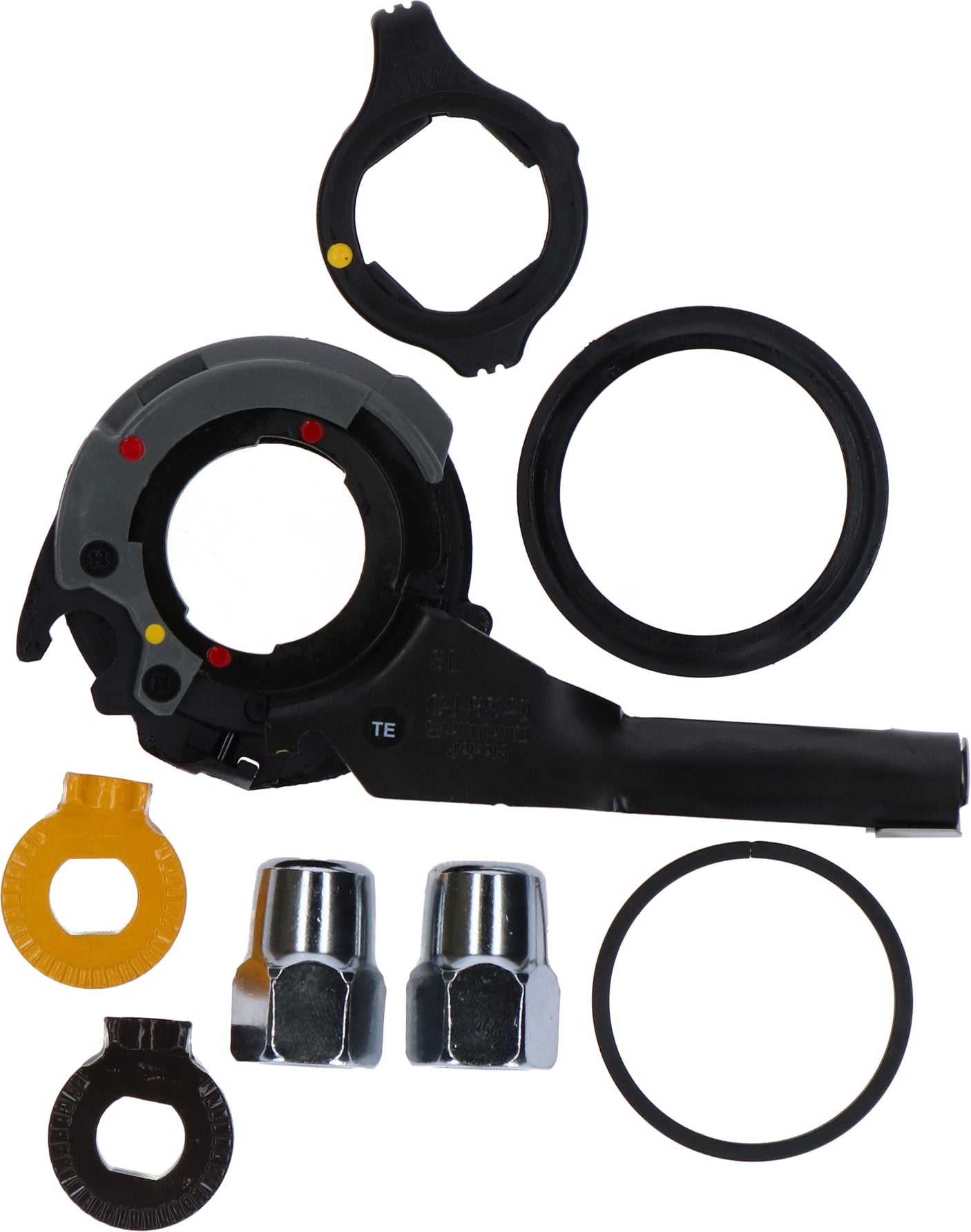 Shimano Kleinteile NEXUS/ALFINE 8-Gang SM-8S31, Schalteinheit, Verdrehsicherung, Mutter,