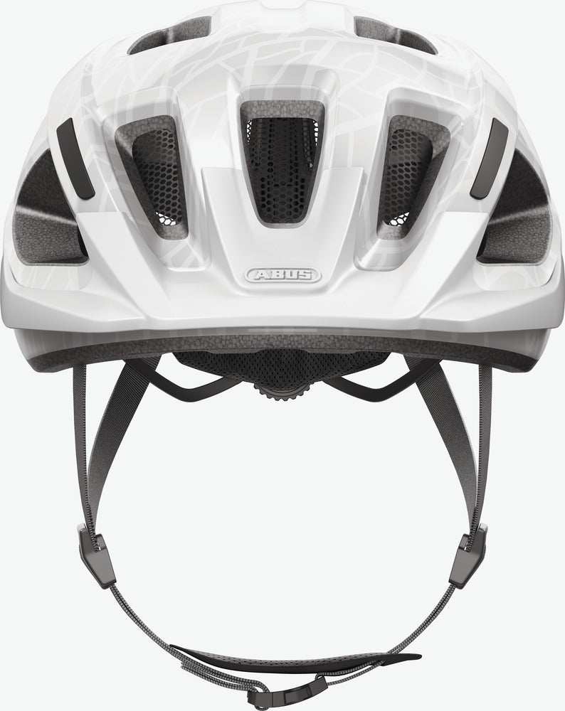 ABUS Aduro 3.0 LED Helm Urban white art