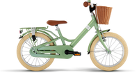 Puky YOUKE 16 Classic Alu (2026) | 16 Zoll Kinderfahrrad | retro green – aktuelle Variante