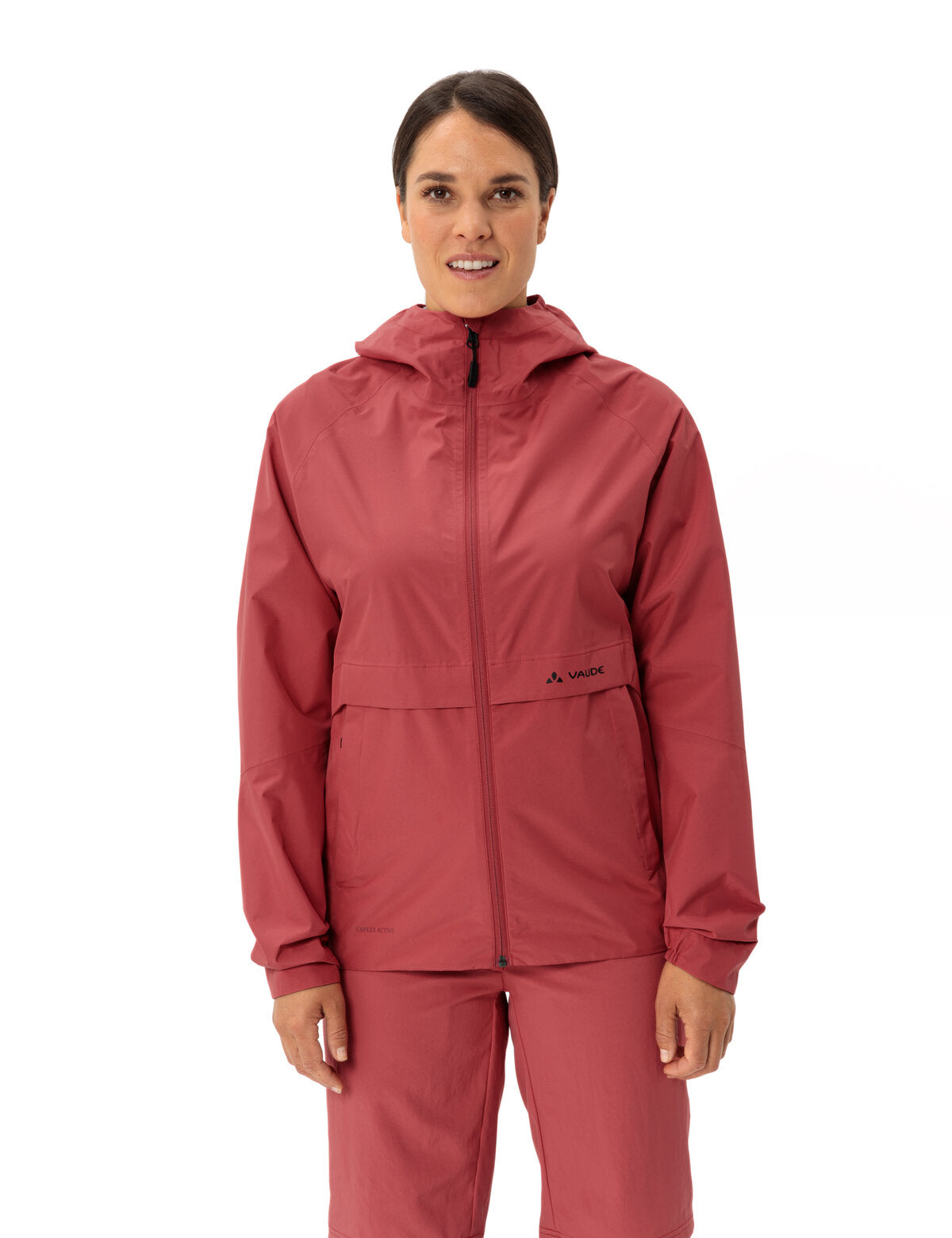 VAUDE Loamer Rain Jacket Damen orange