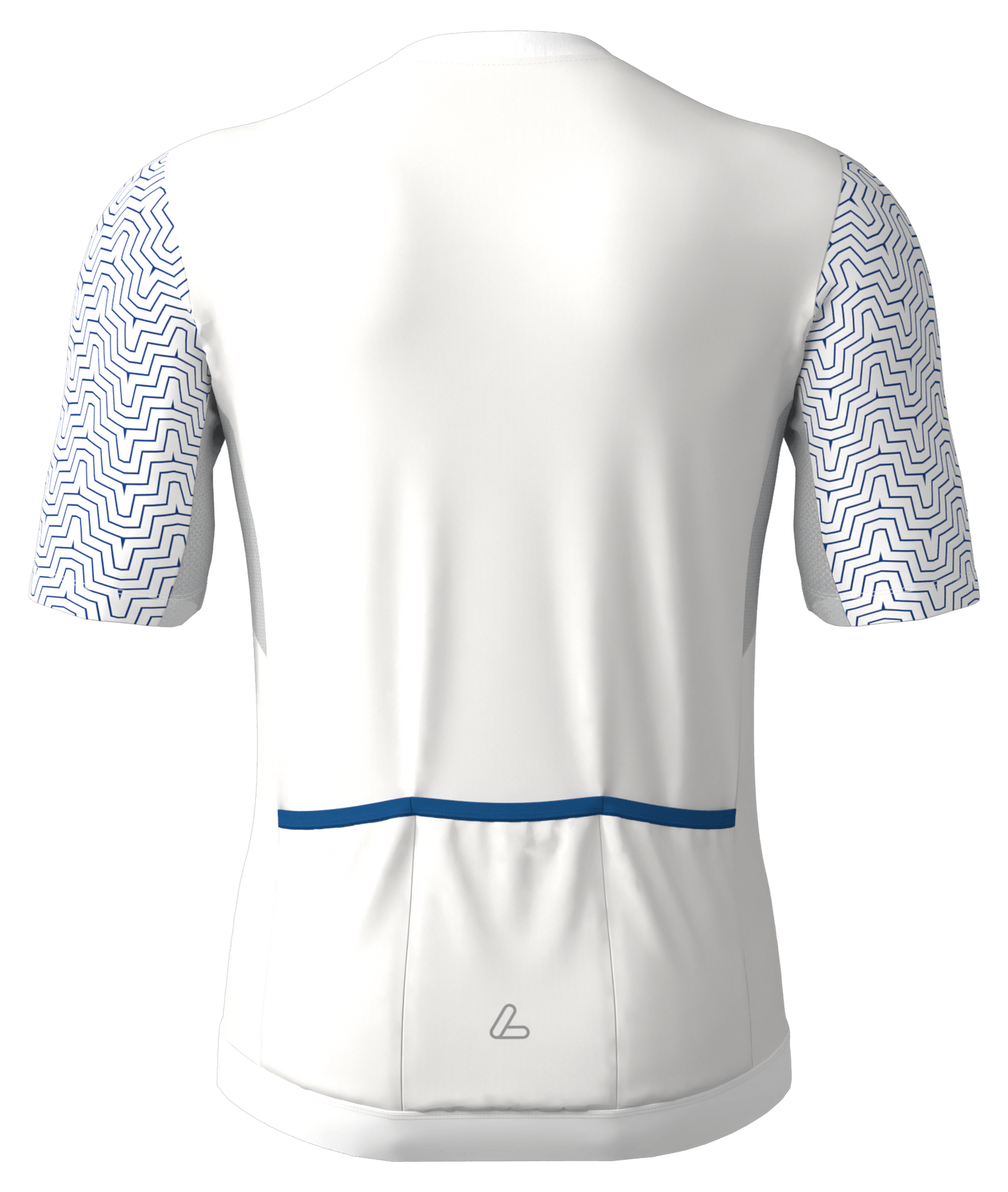 Löffler M Bike Jersey Fz Gordy Mid White/Marin