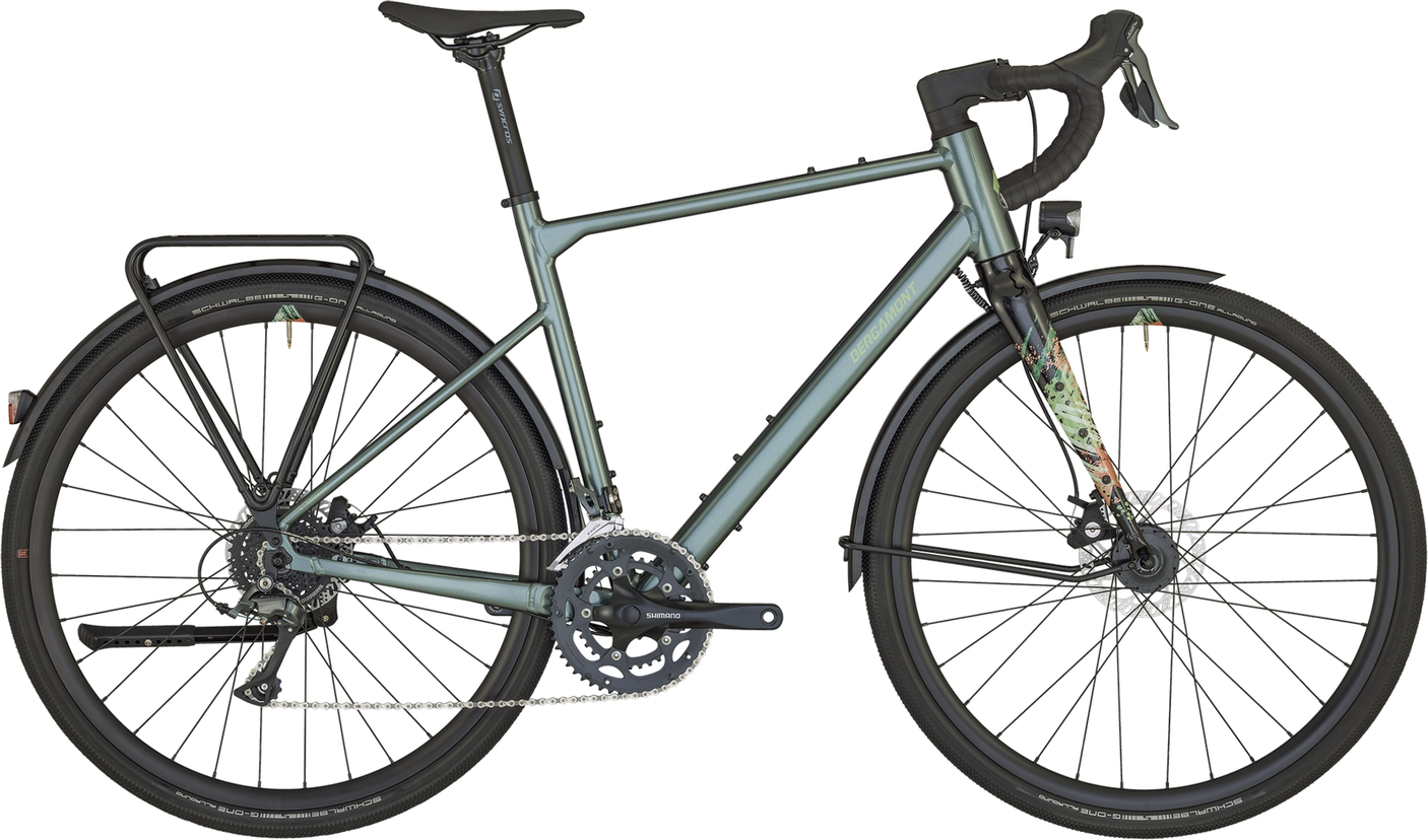 Bergamont Grandurance RD 3 shiny washed green (2025)