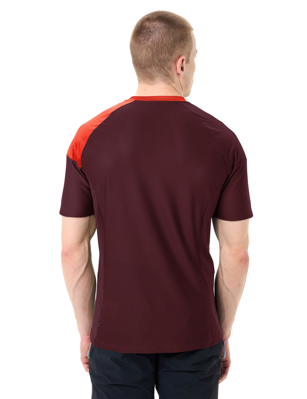 VAUDE Men's Moab T-Shirt VI glowing red/black
