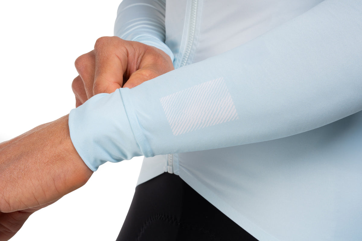 Cube ROAD/XC UV-Schutz Trikot langarm turquoise