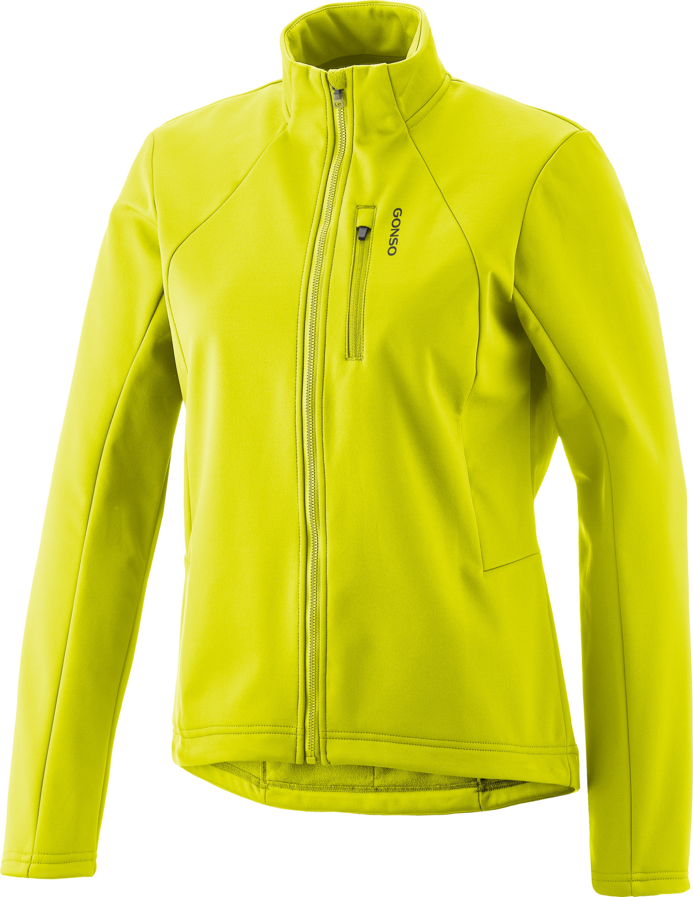 Gonso ADVENTURE JACKET SOFTSHELL W safety yellow