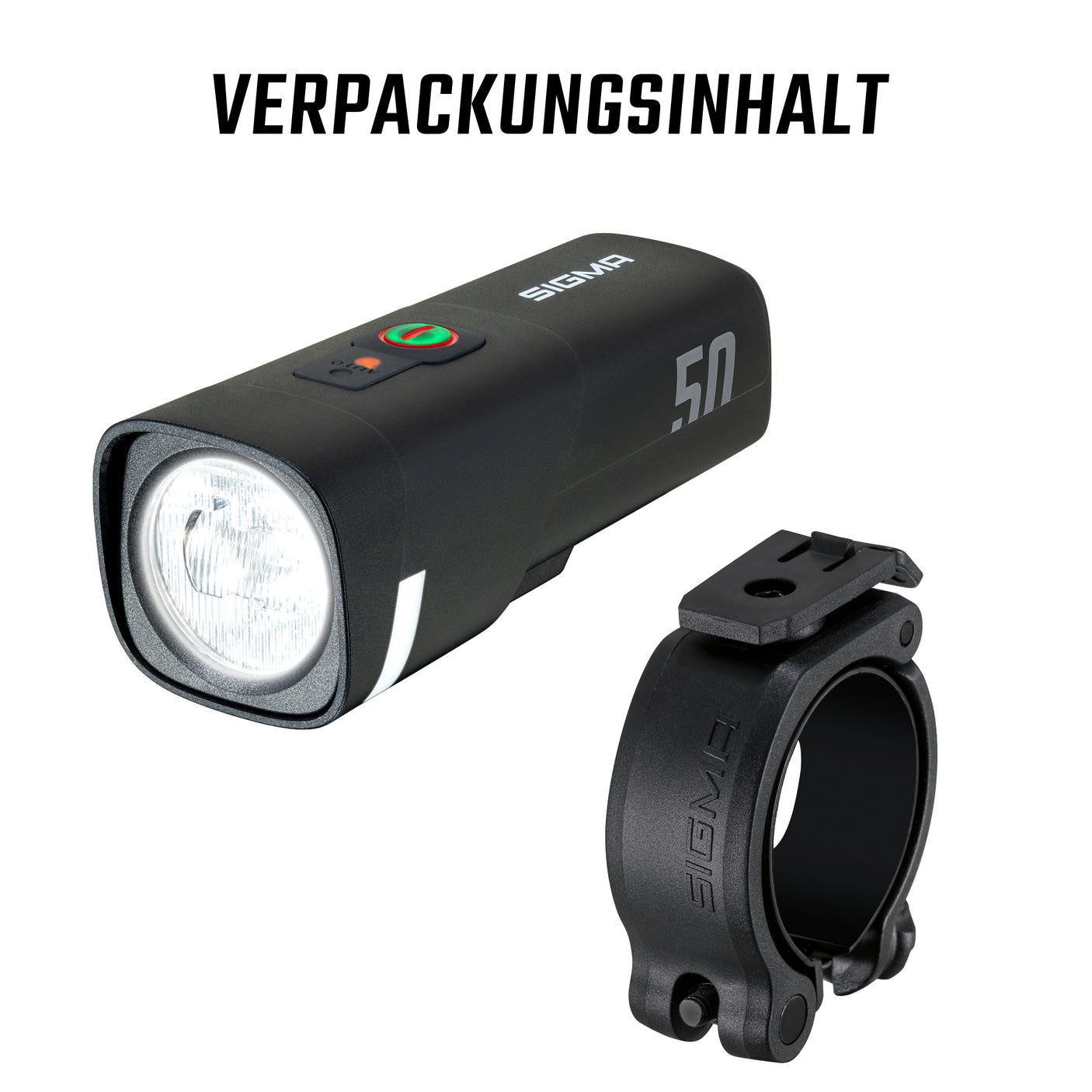 Sigma Aura 50 Frontlicht