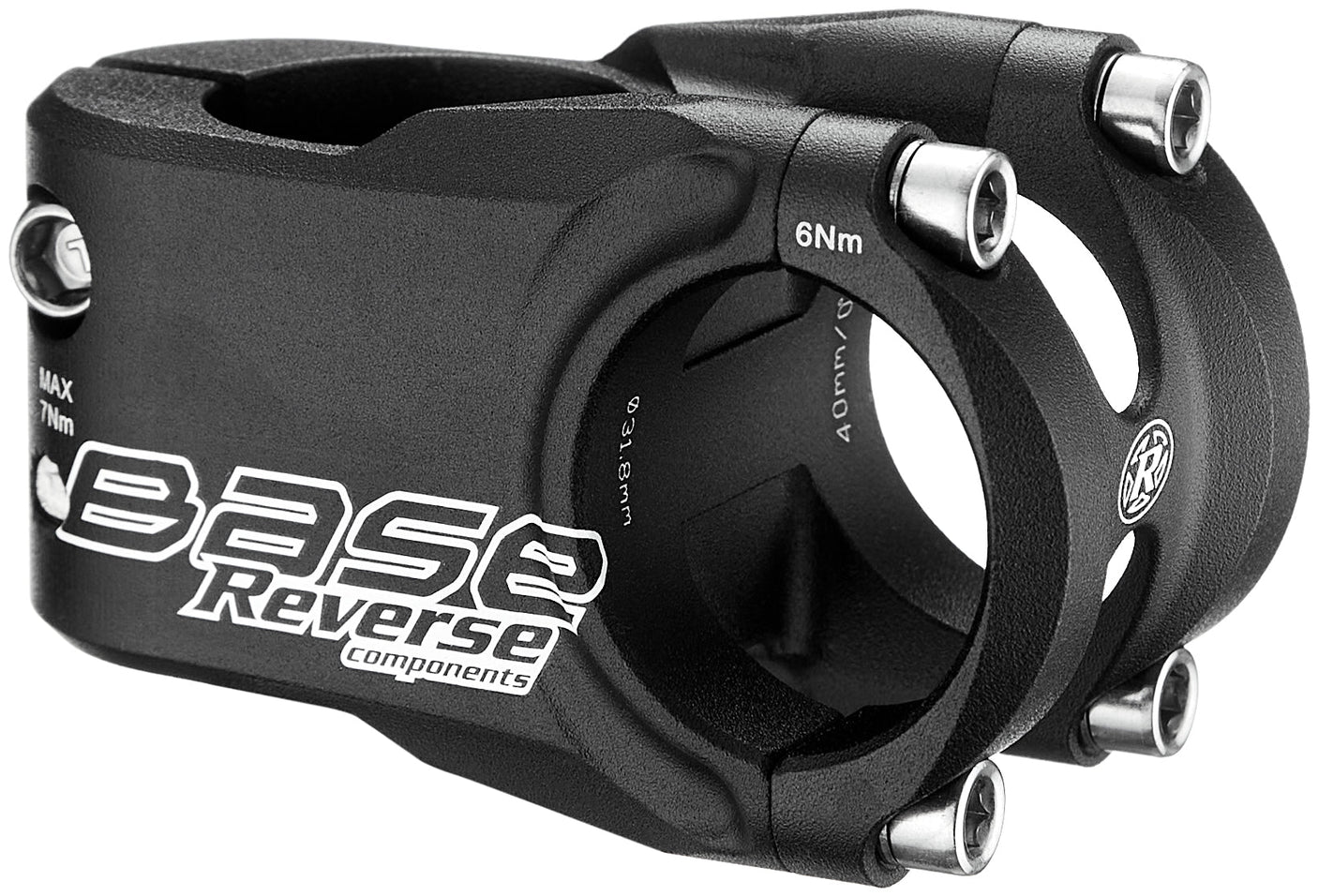 Reverse Base Vorbau Ø31,8mm schwarz