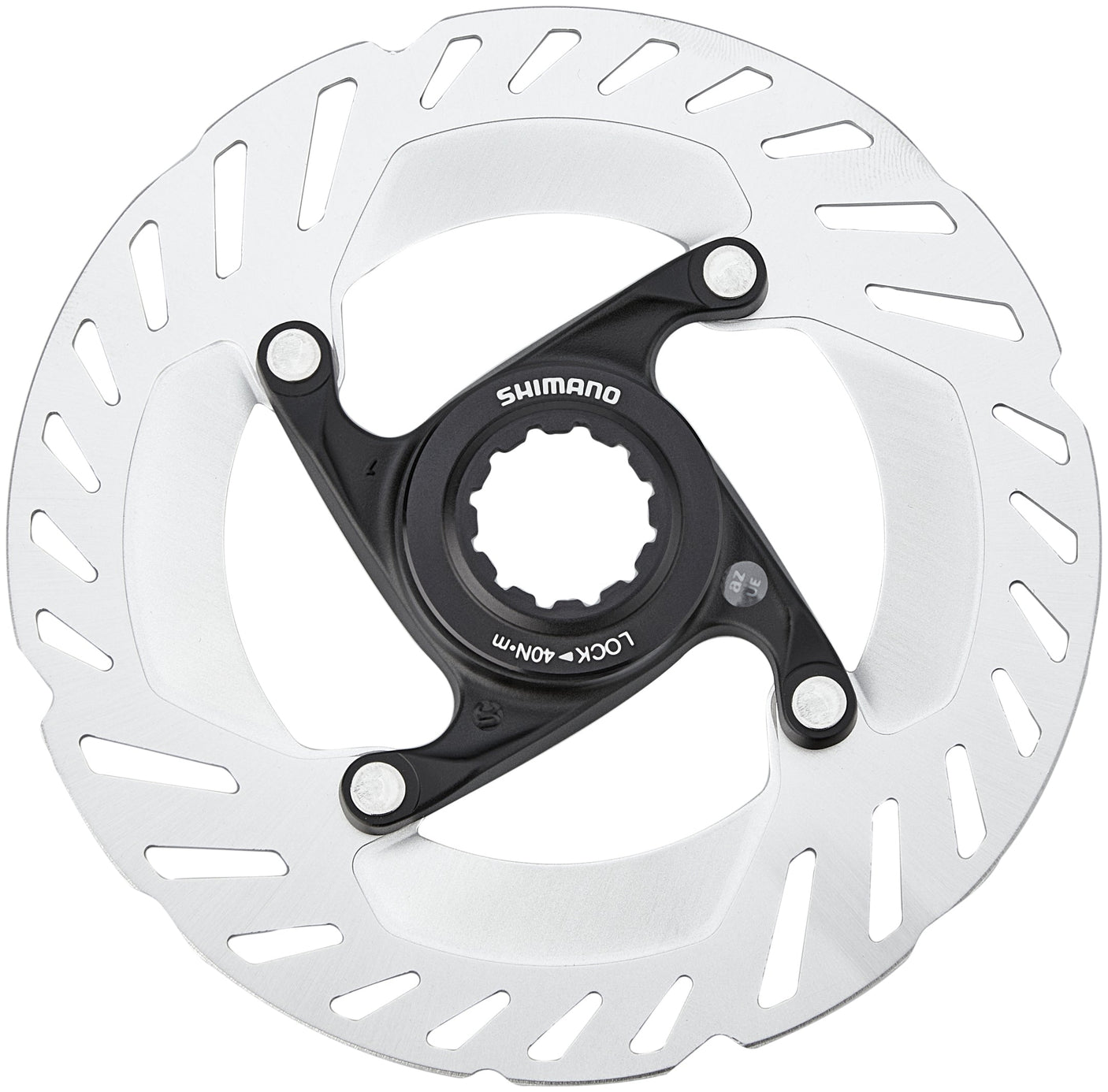 Shimano RT-CL800 Bremsscheibe CL mit Verschlussring 140mm silber