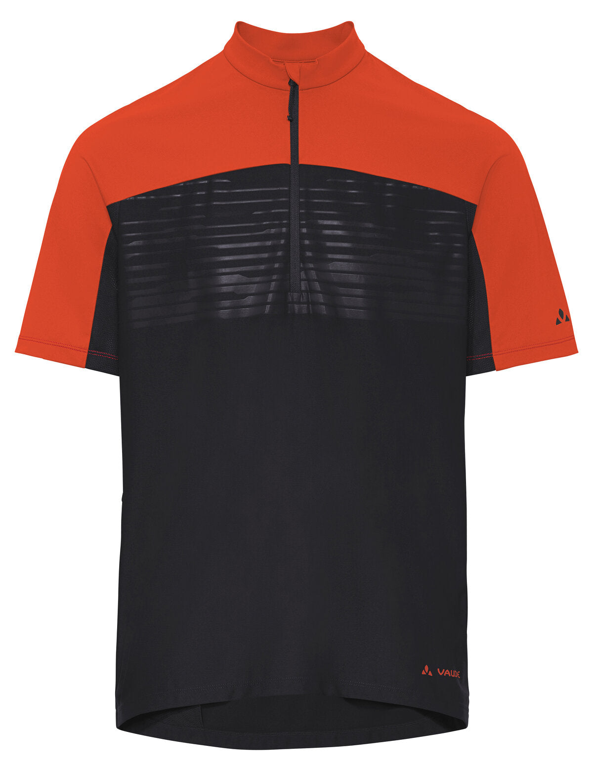 VAUDE Men's Qimsa Pro HZ Shirt glowing red