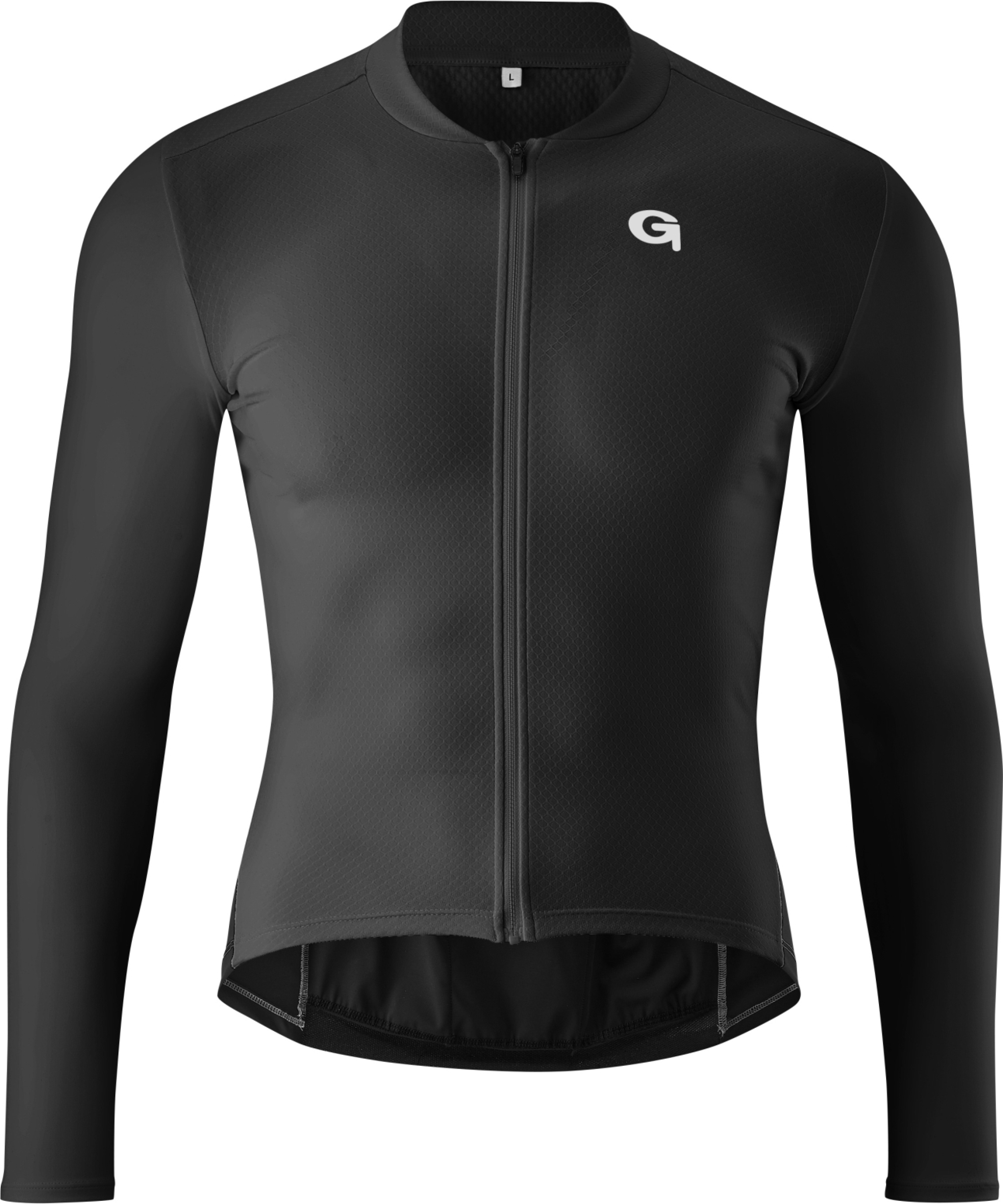 Gonso SITIVO TRIKOT LONGSLEEVE - Herren-Radtrikot-1/1-FZ black