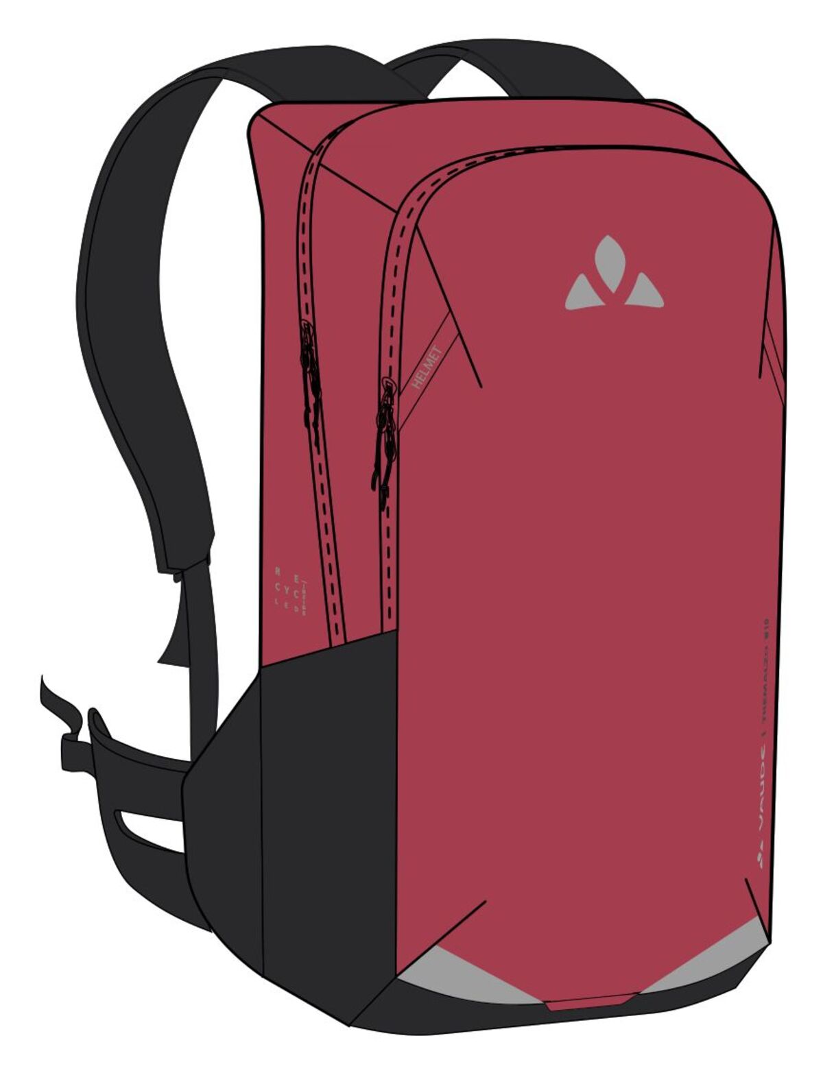 VAUDE Trailvent 10 Damen brick