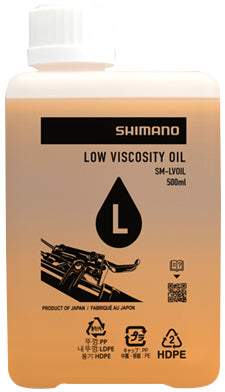Shimano LV-Oil Mineralöl niedrige Viskosität, 500ml