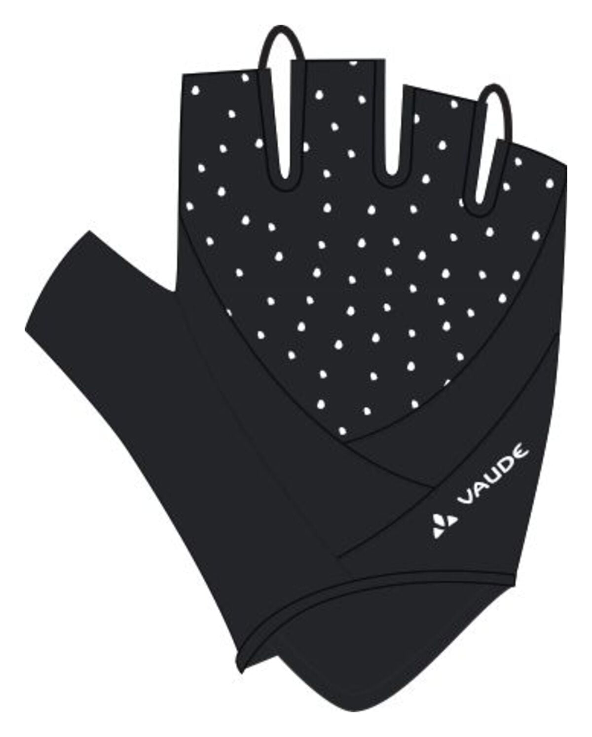 VAUDE Advanced Gloves II Damen schwarz
