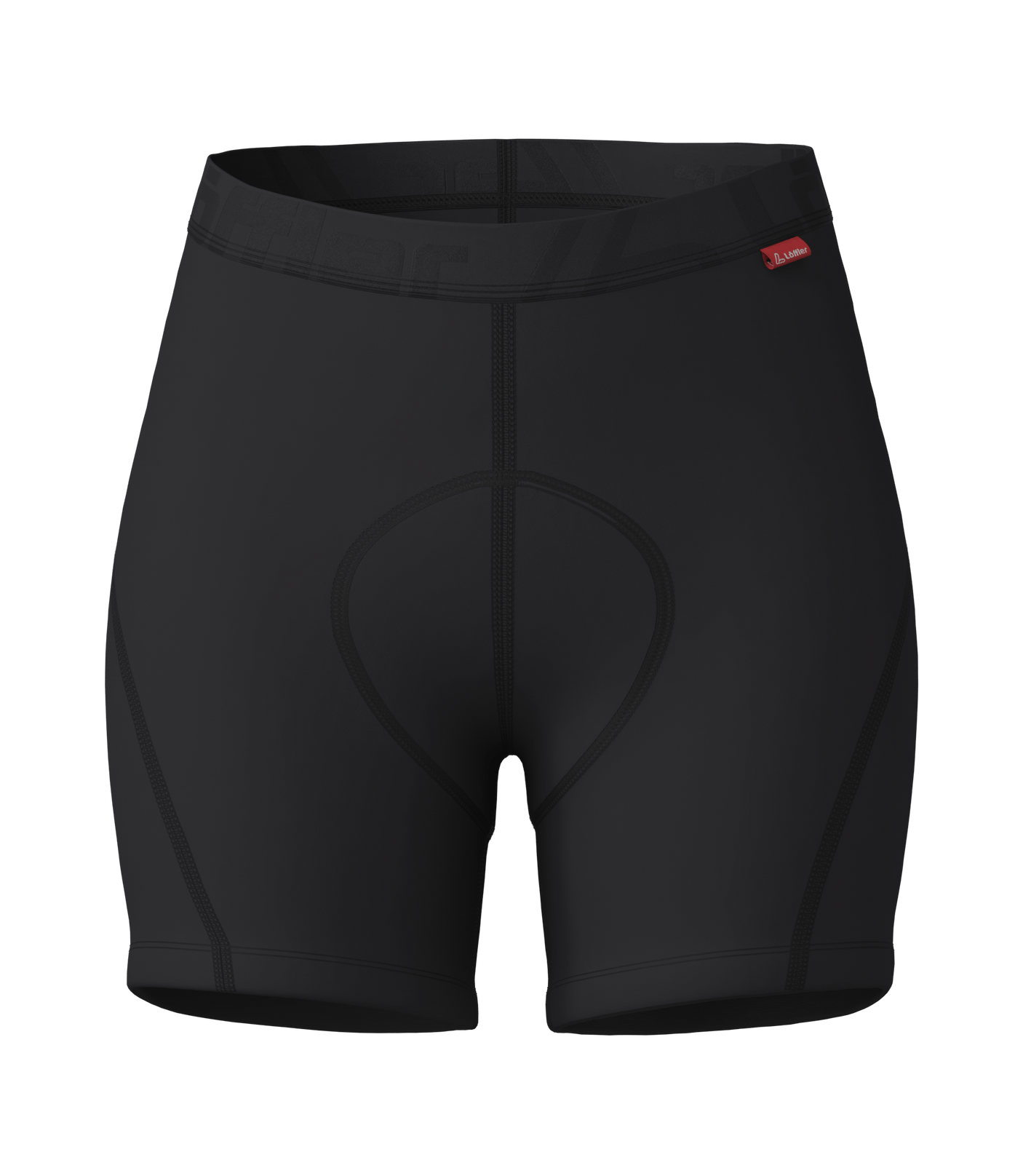Löffler W Cycling Undershorts Elastic 2.0 Black