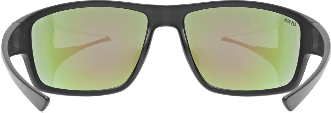 uvex Sportstyle 230 Radbrille Black Mat / Mirror Green