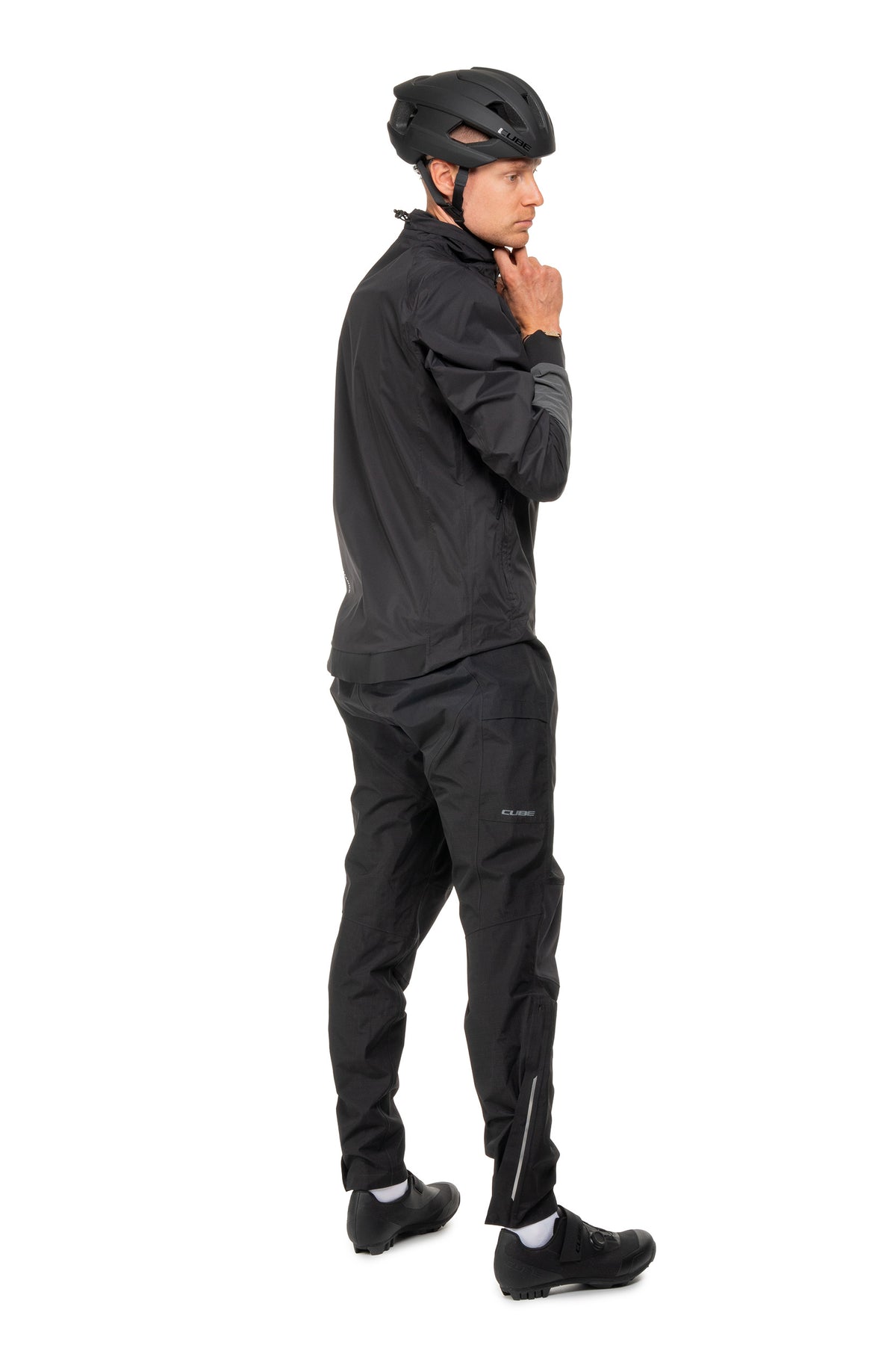 Cube ROAD/XC Regenhose lang black