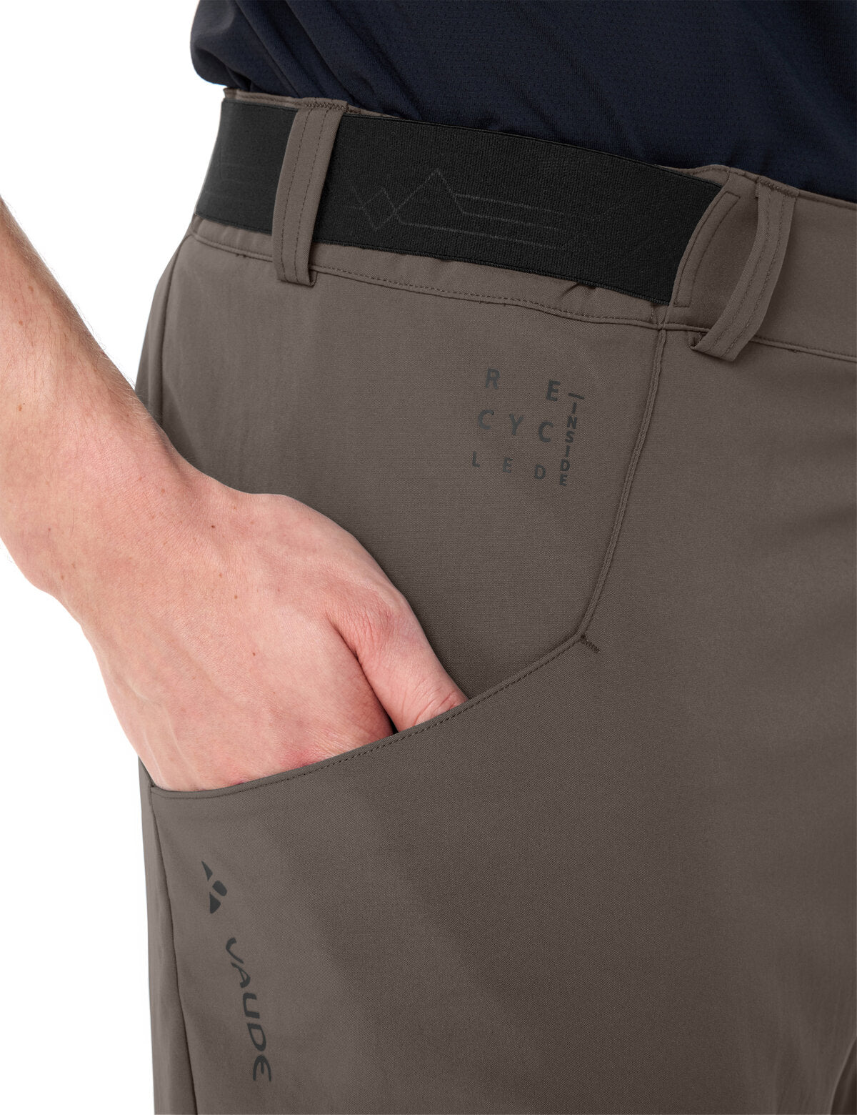 VAUDE Men's Loamer Base Shorts coconut/black