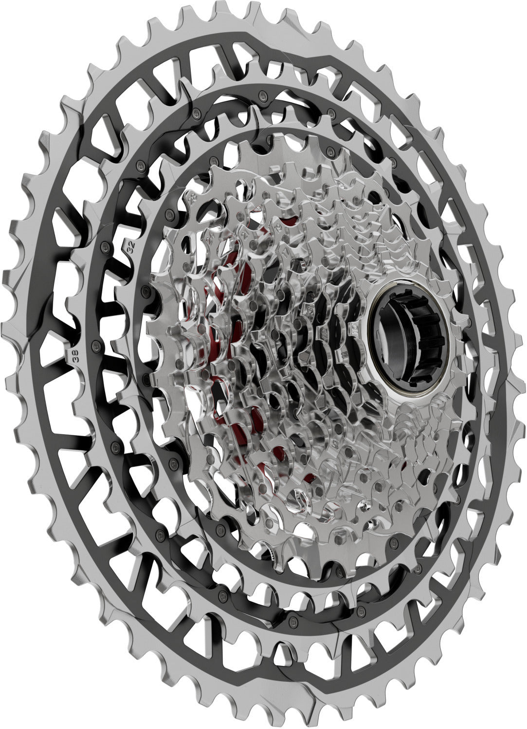 SRAM XG-1371 XPLR Kassette 13-fach silber