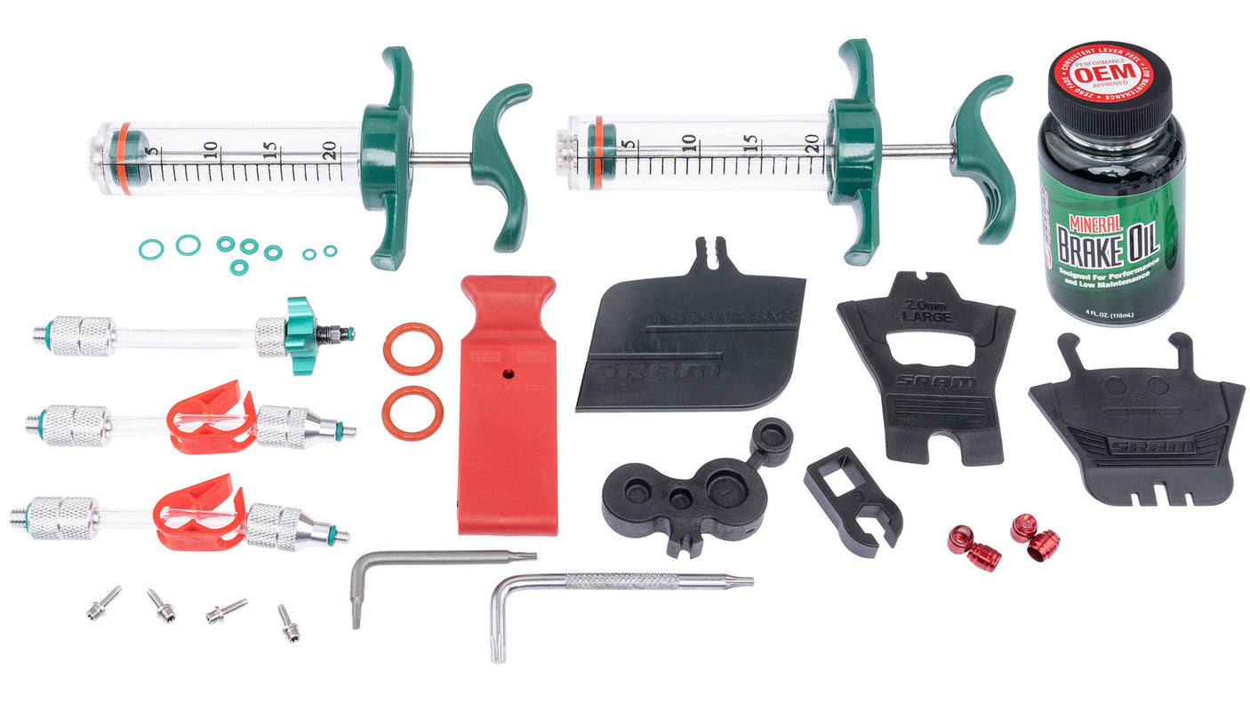 SRAM Pro Mineral Oil Entlüftungskit für DB8/6/4, Maven, Motive