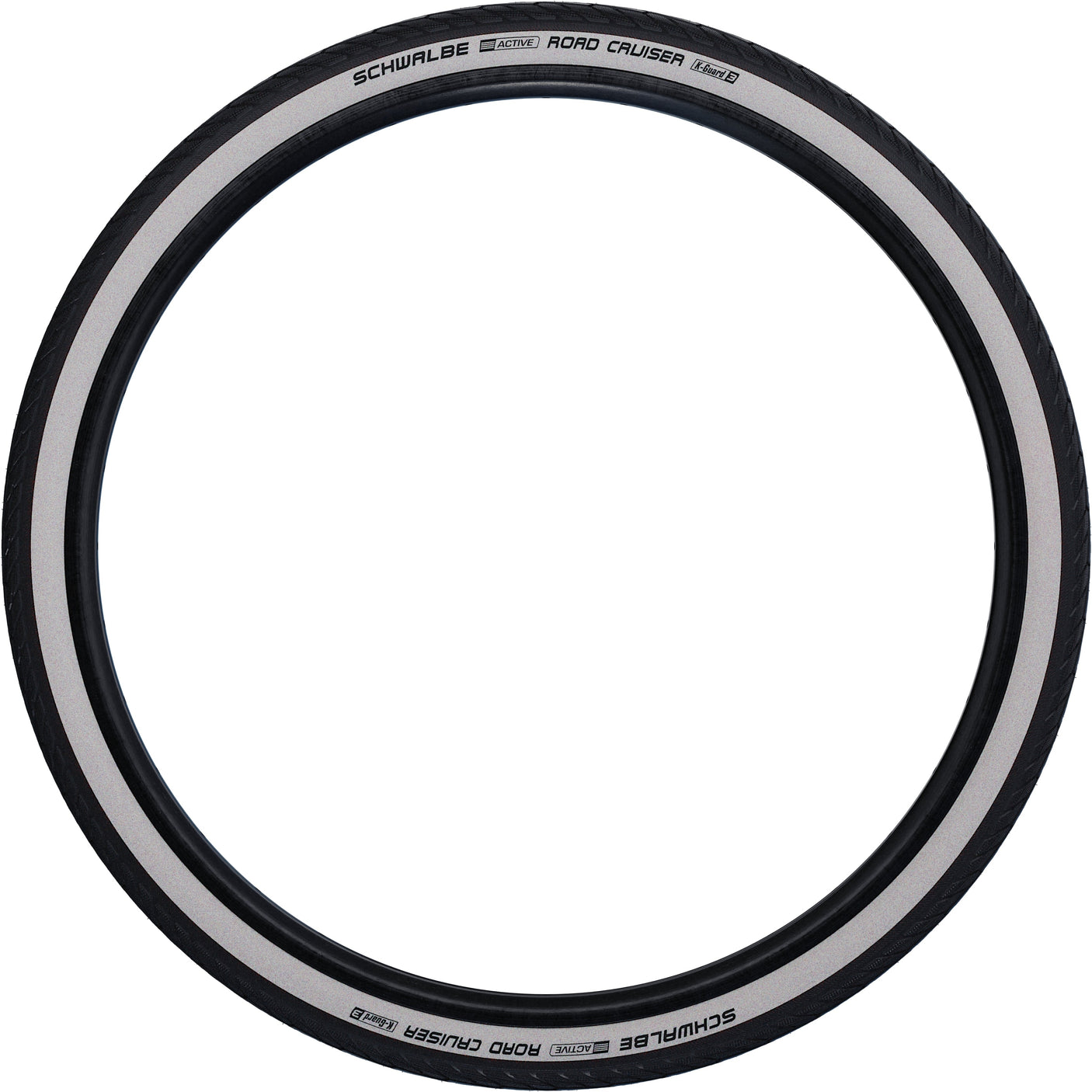 Schwalbe Road Cruiser Drahtreifen 28" K-Guard Active schwarz