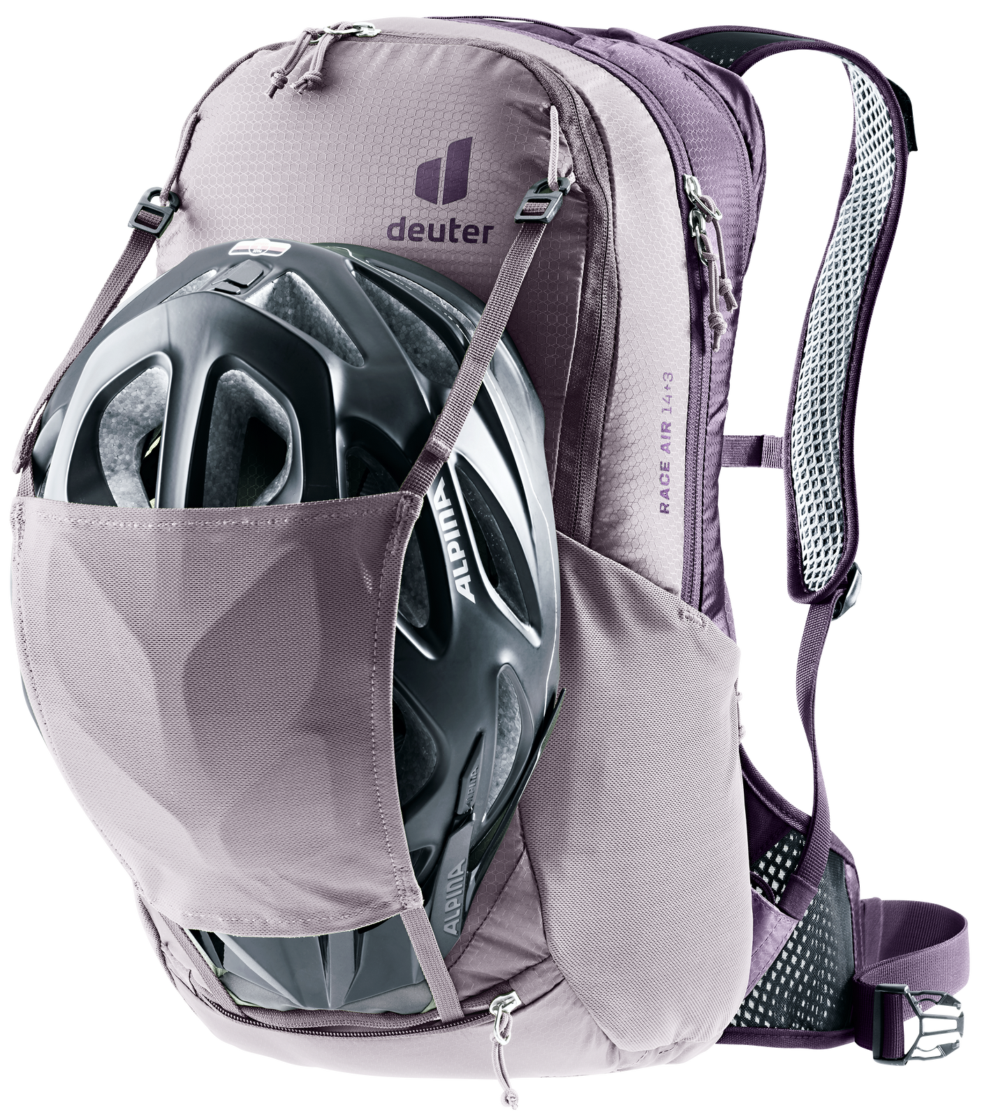 deuter Race Air 14+3 Fahrradrucksack lavender-purple