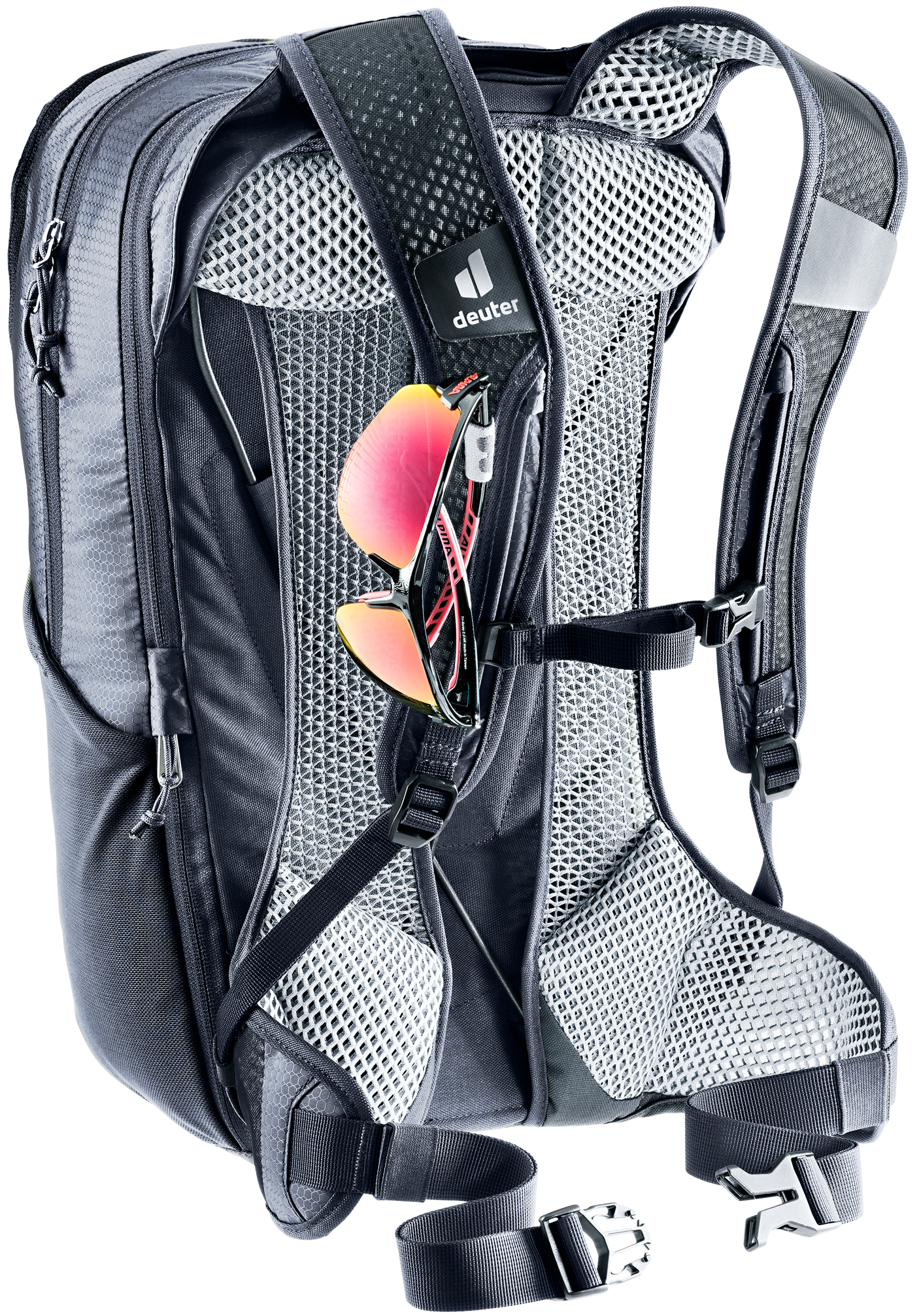 deuter Race Air 14+3 Rucksack schwarz